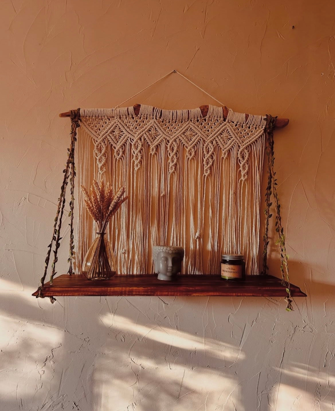 Étagère murale en bois