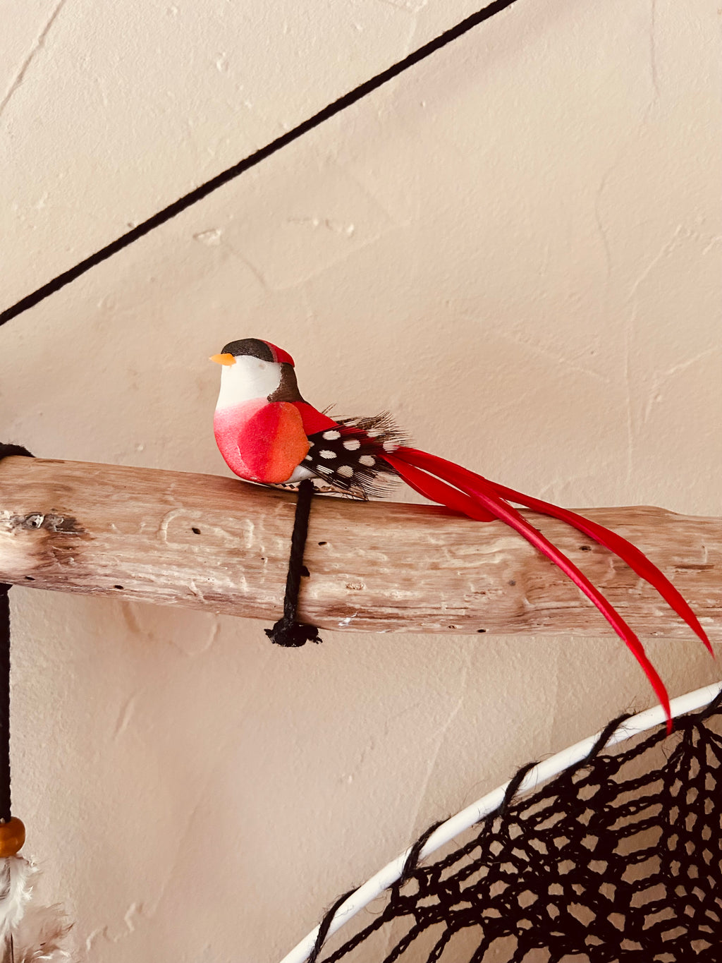 Grand attrape rêve noir