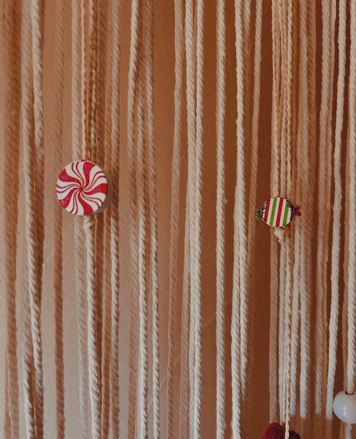 Macramé féerique blanc