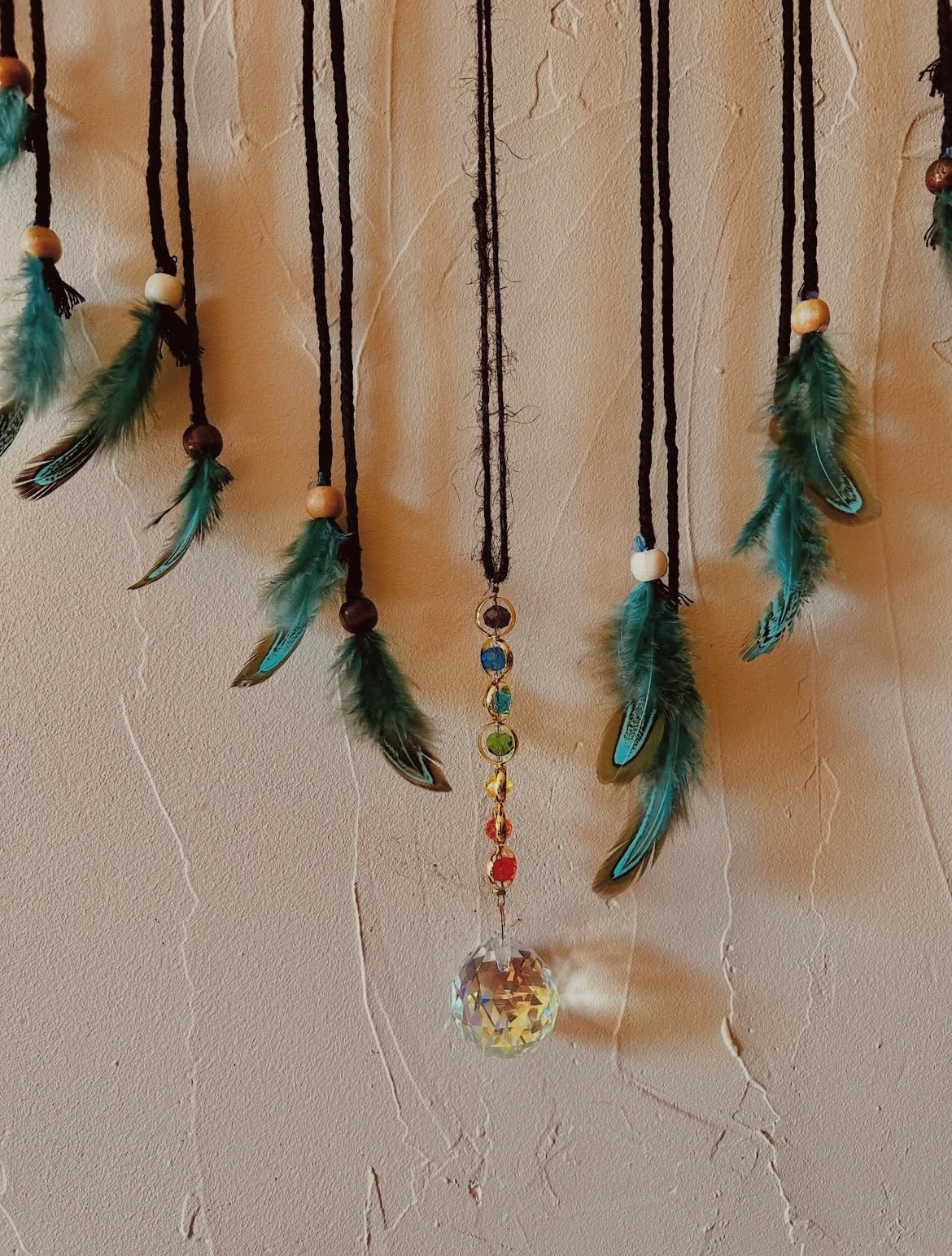 Attrape soleil géant bleu