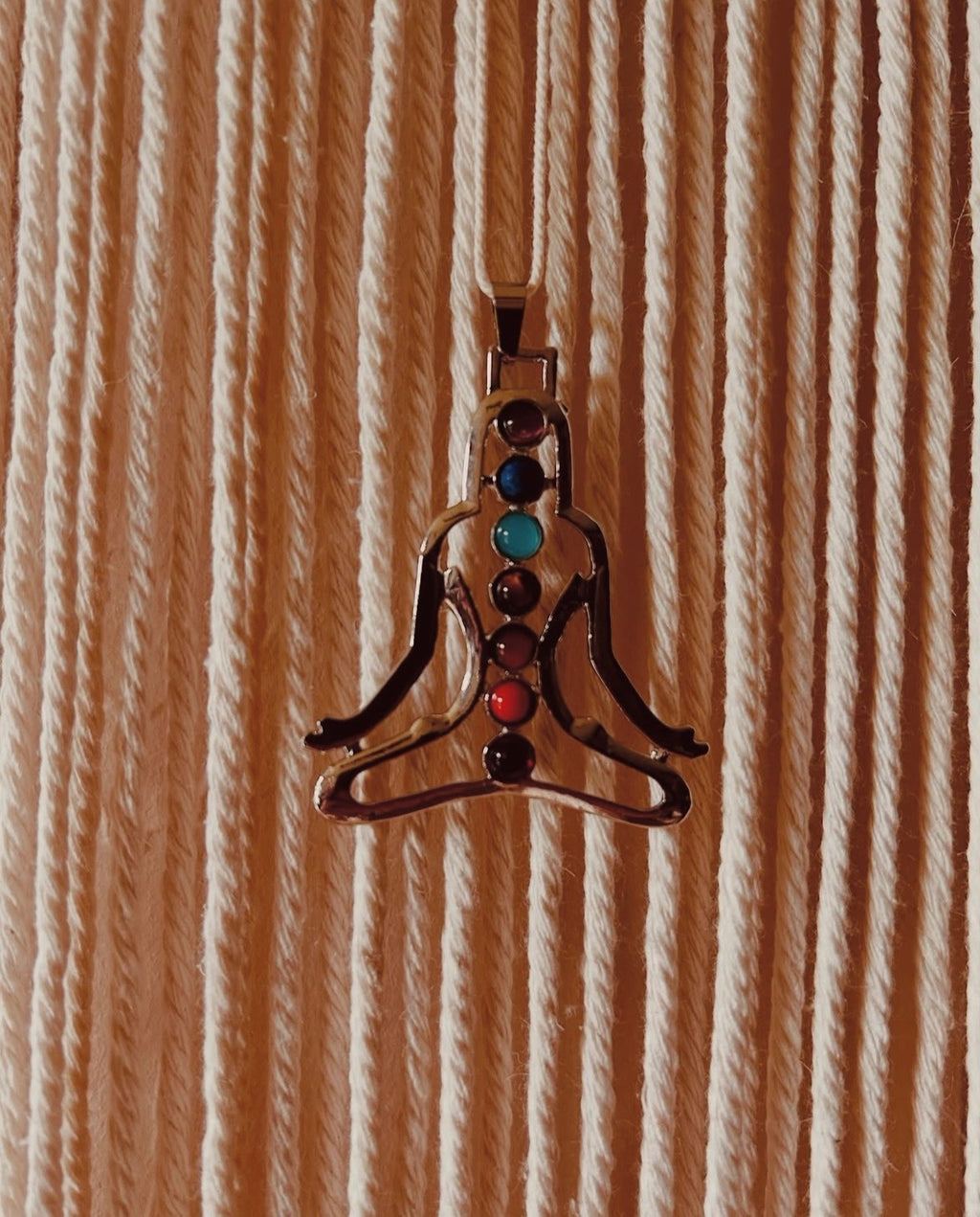 Macramé zen marron et blanc