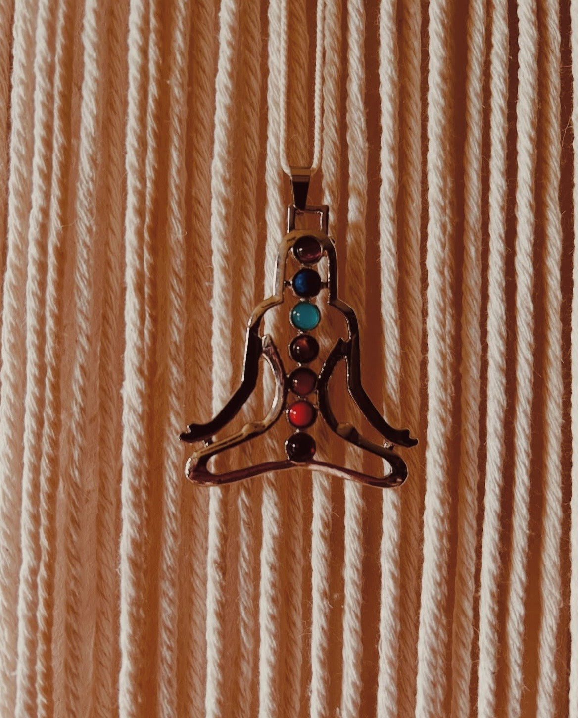 Macramé zen marron et blanc